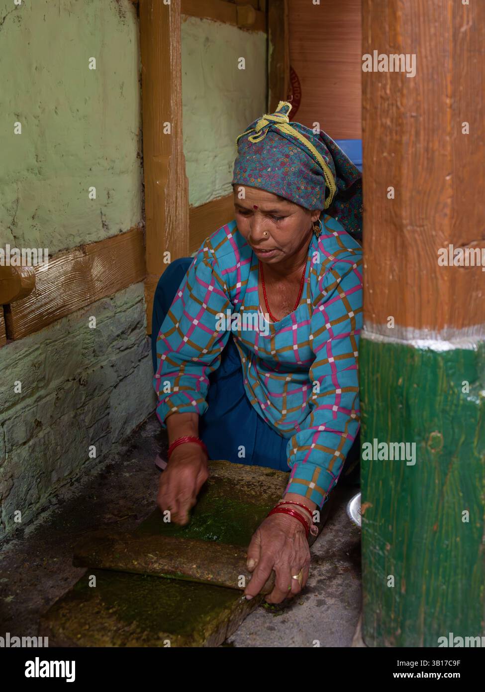 Sainji, Mussoorie, Uttarakhand, India Stock Photo