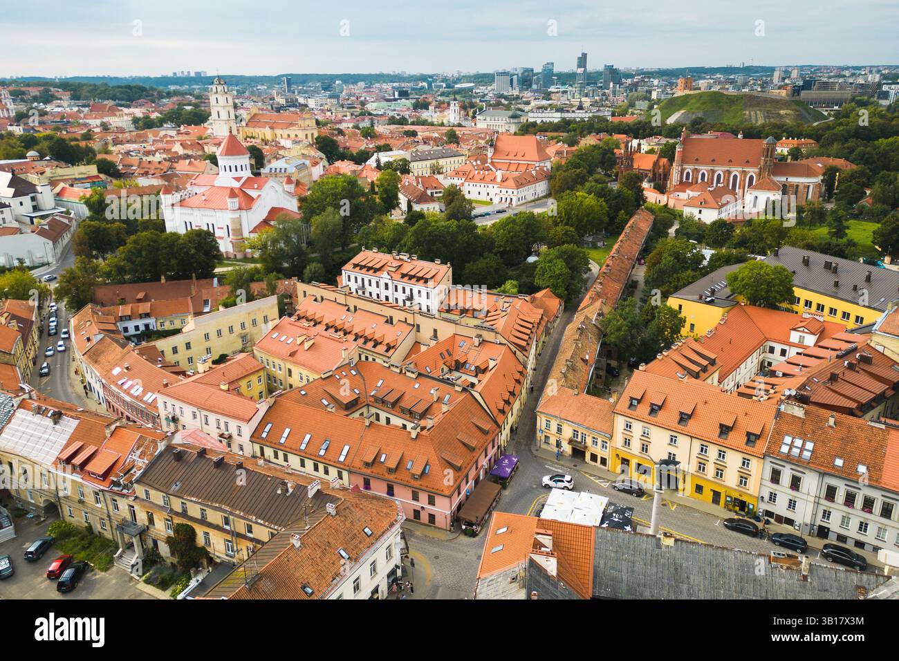 Aerial View of New Residential Neighborhood Paupys Which is the New ...