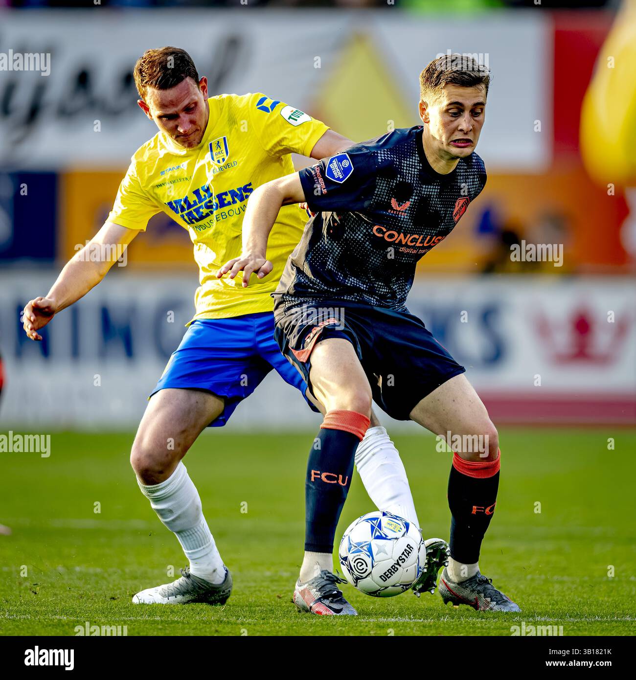 WAALWIJK , Netherlands, 25-04-2025, SPO, Mandemakers Stadium, Dutch ...