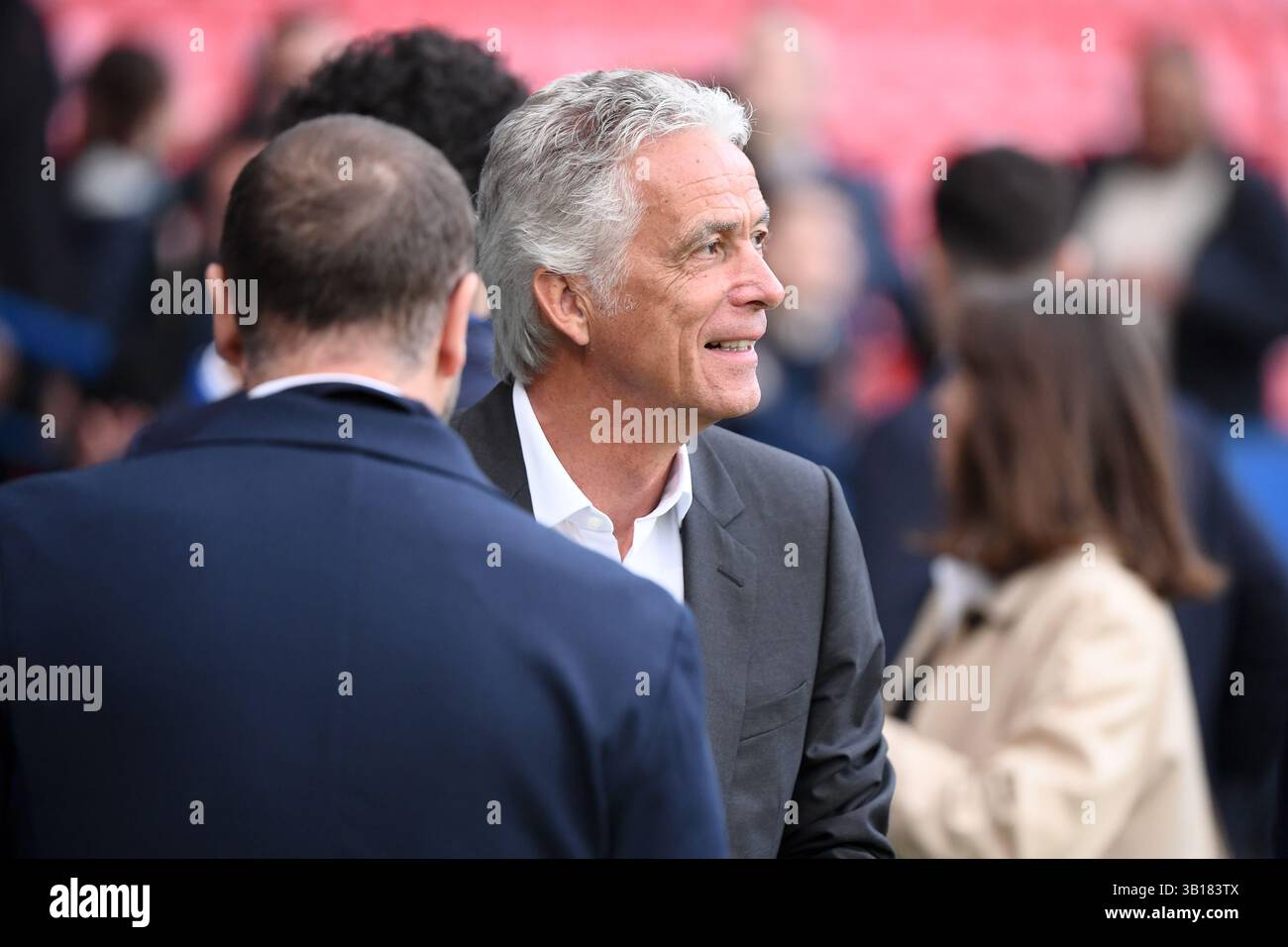 Jean Pierre RIVERE (President Nice OGCN) during the Ligue 1 MCDonald's ...
