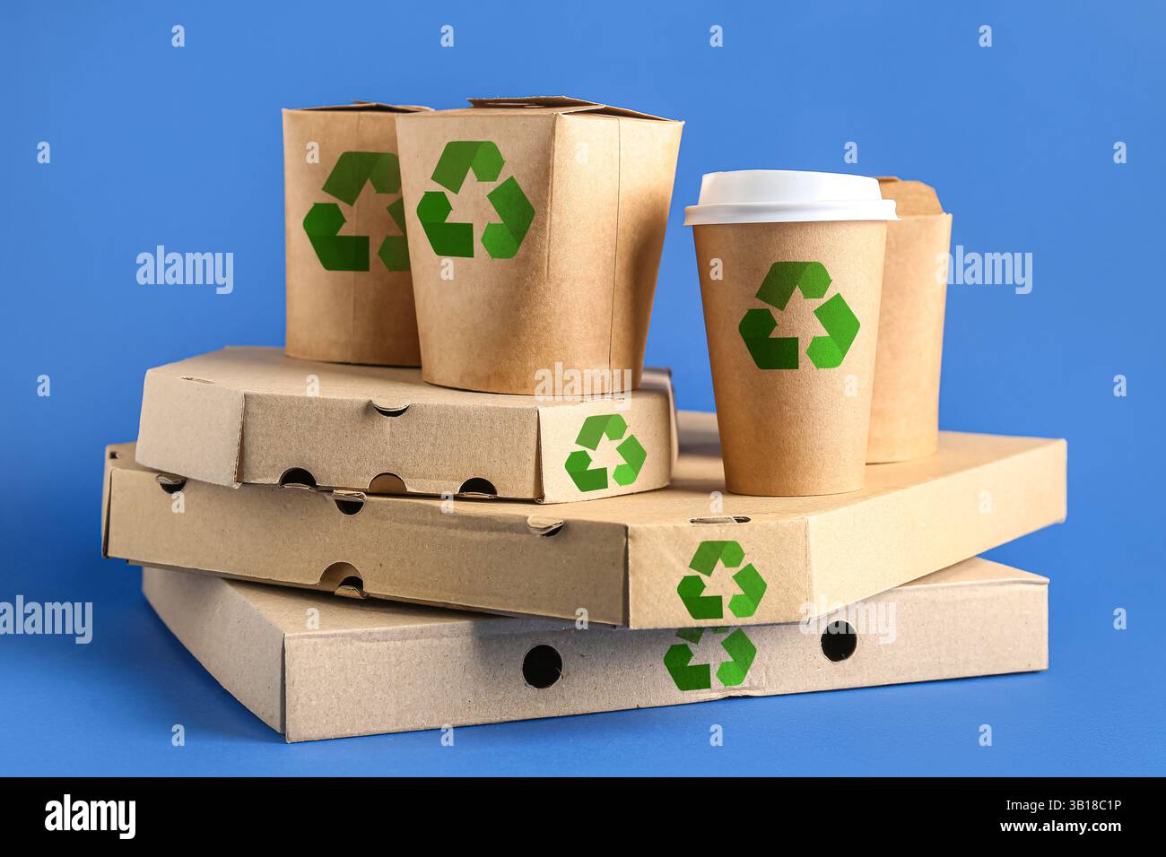Different takeout containers packages carton hi-res stock photography ...