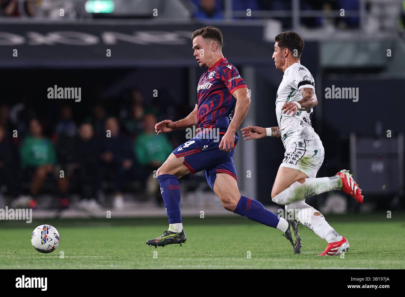 Thijs Dallinga (Bologna)Luca Marianucci (Empoli) ; during the Italy Cup ...