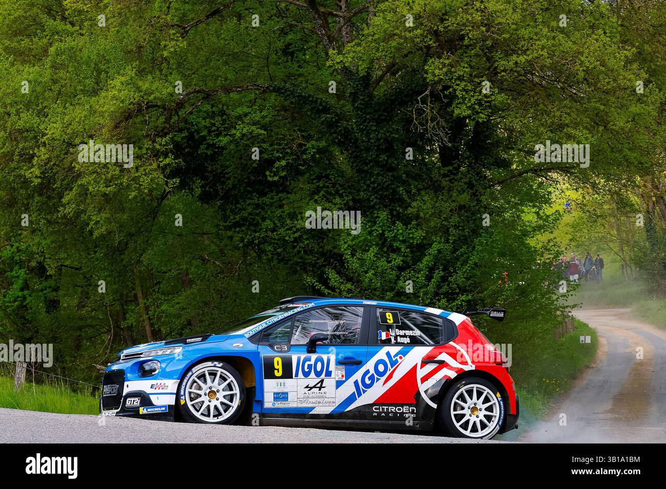 Décalcomanies 1/43 Citroën C3 Rally2 Darmezin Rallye Rhône Charbonnières 2025 - Neuf - Réf. 2859