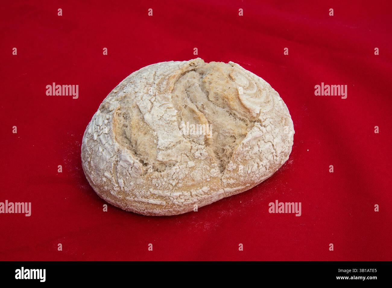 Freshly baked sourdough bread Stock Photo