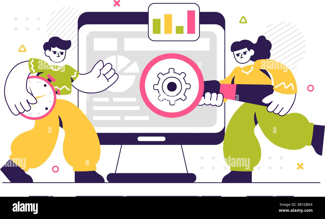 Productivity and company enhancement Stock Vector Images - Alamy