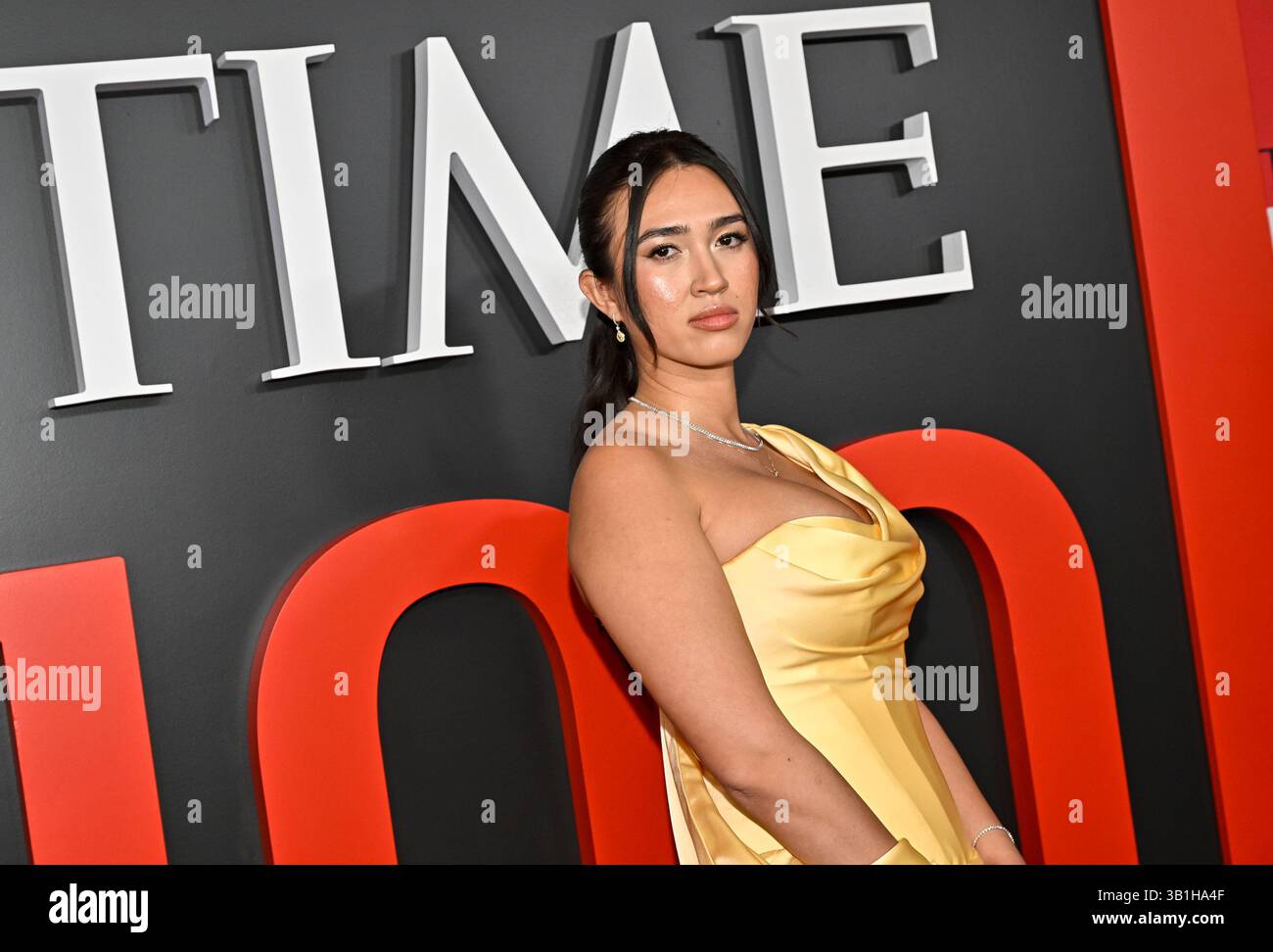 Noa Argamani attends the Time100 Gala, celebrating the 100 most ...
