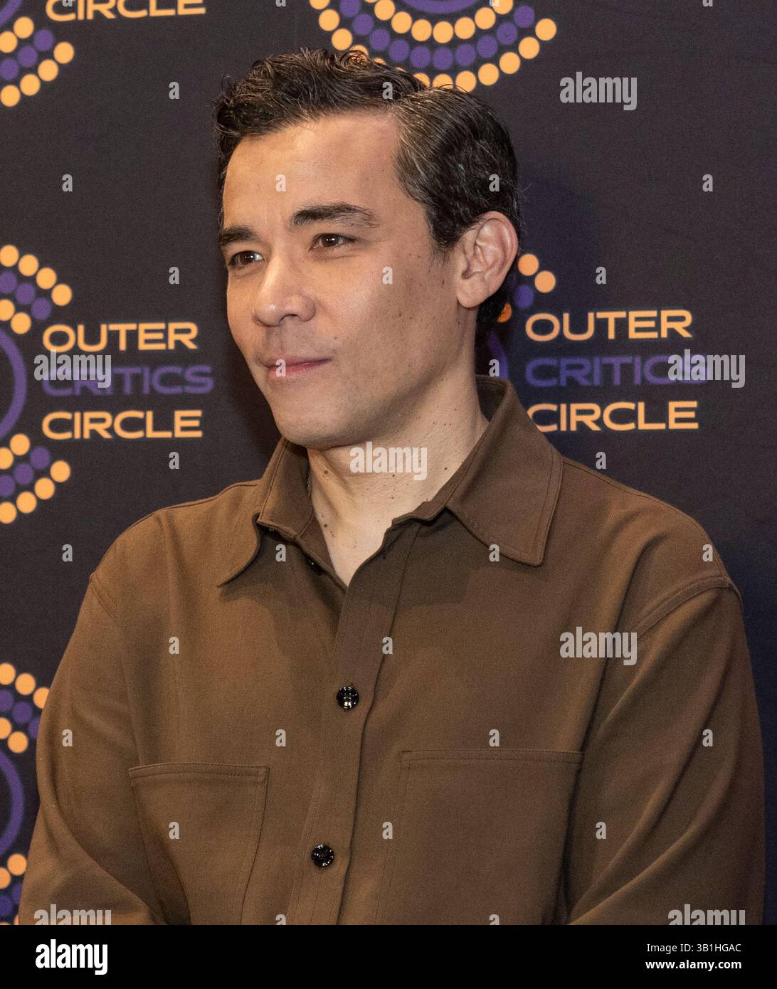 New York, NY, April 25, 2025: Conrad Ricamora makes announcement of the ...