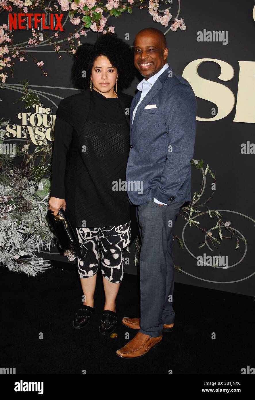 LOS ANGELES, CALIFORNIA APRIL 24 Jill Knox and Keith Powell attends