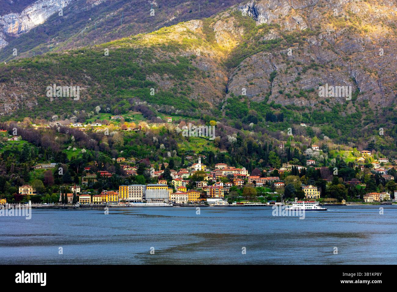 Cadenabbia am Comer See, Lombardei, Italien Stock Photo