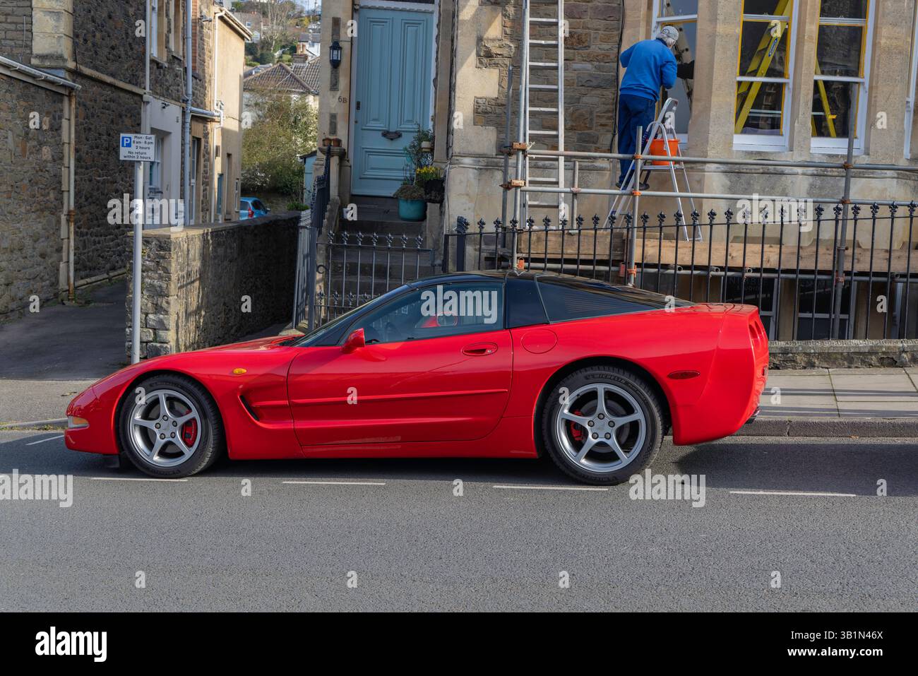 2000 Chervrolet Corvette C5 Stock Photo