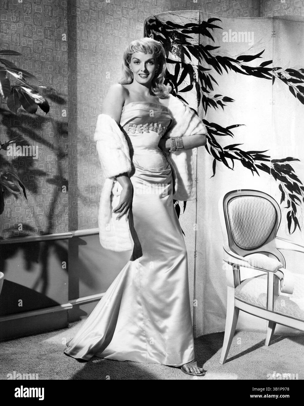 The fuzzy pink nightgown jane russell hi-res stock photography and