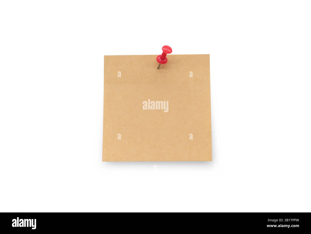 Blank sticky notes paper Cut Out Stock Images & Pictures - Alamy