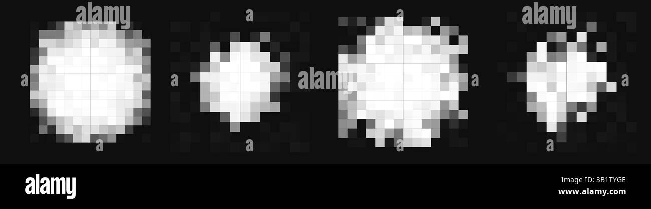 Censorship Blur Pack in Pixelated Style for News Redaction and Identity ...