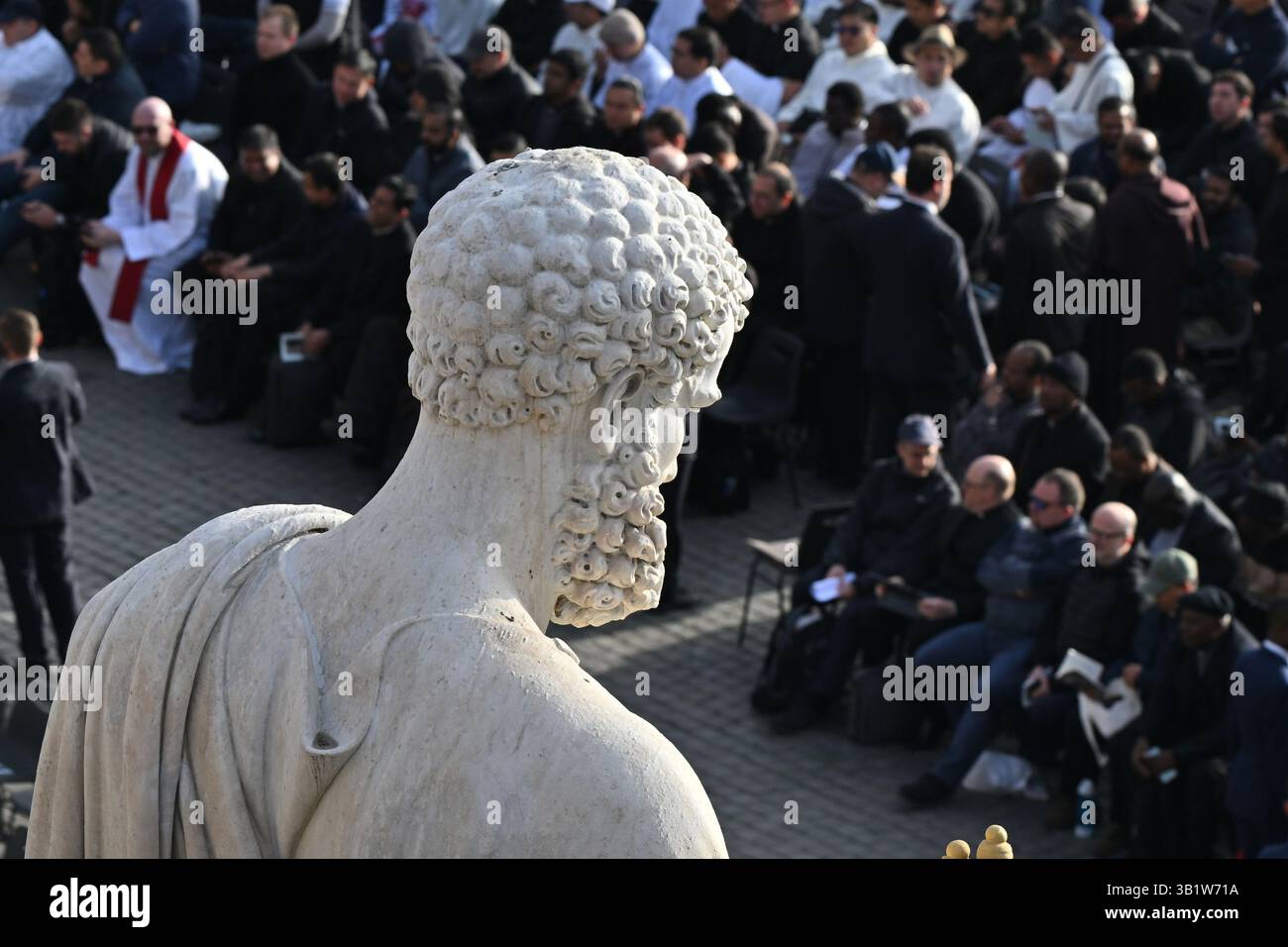 Vatican City, Rome, Italy This photograph shows the St Peter statue