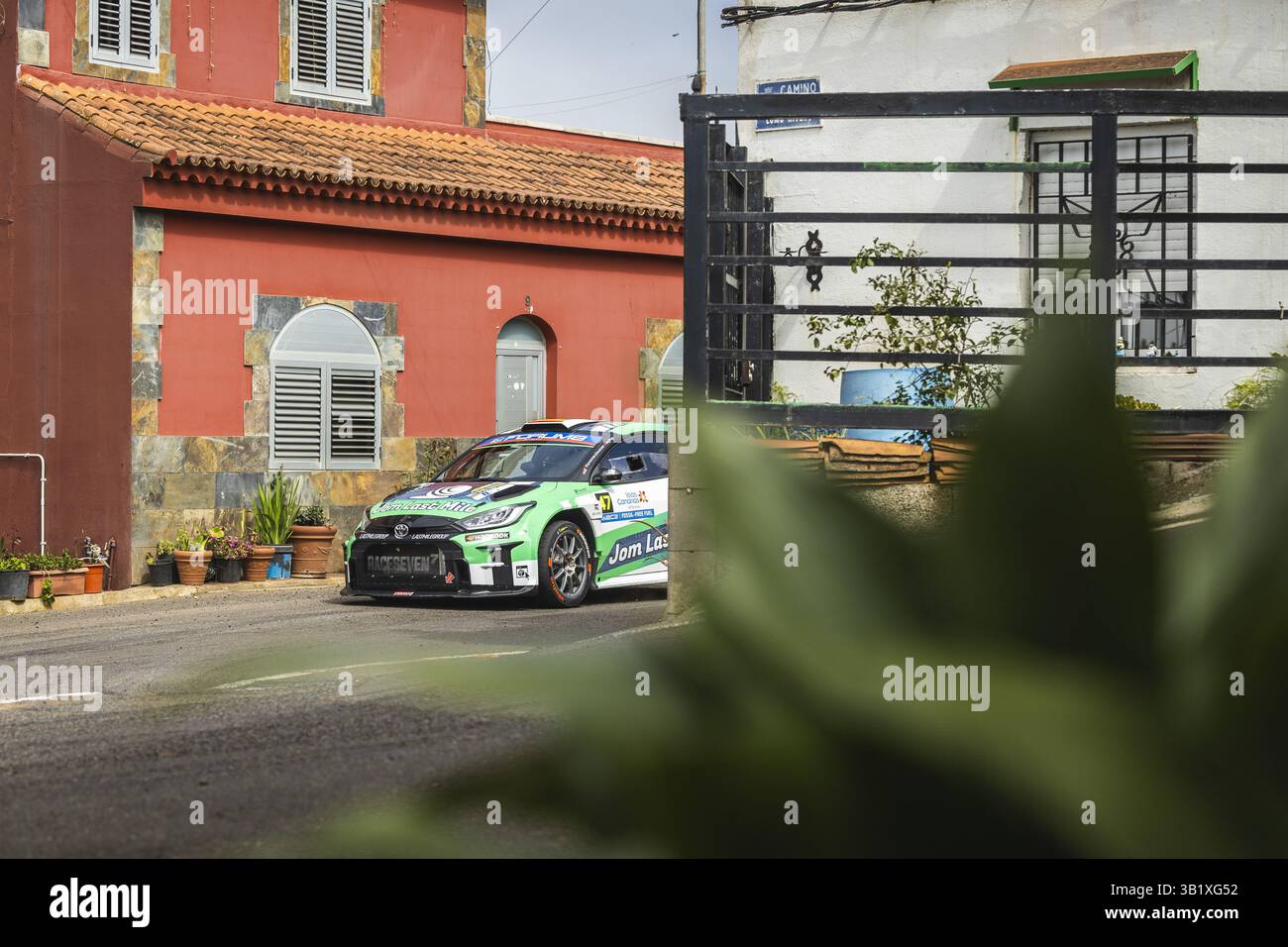 47 Carlos MORENO, Diego FUENTES, Toyota Yaris Rally2, action during the ...