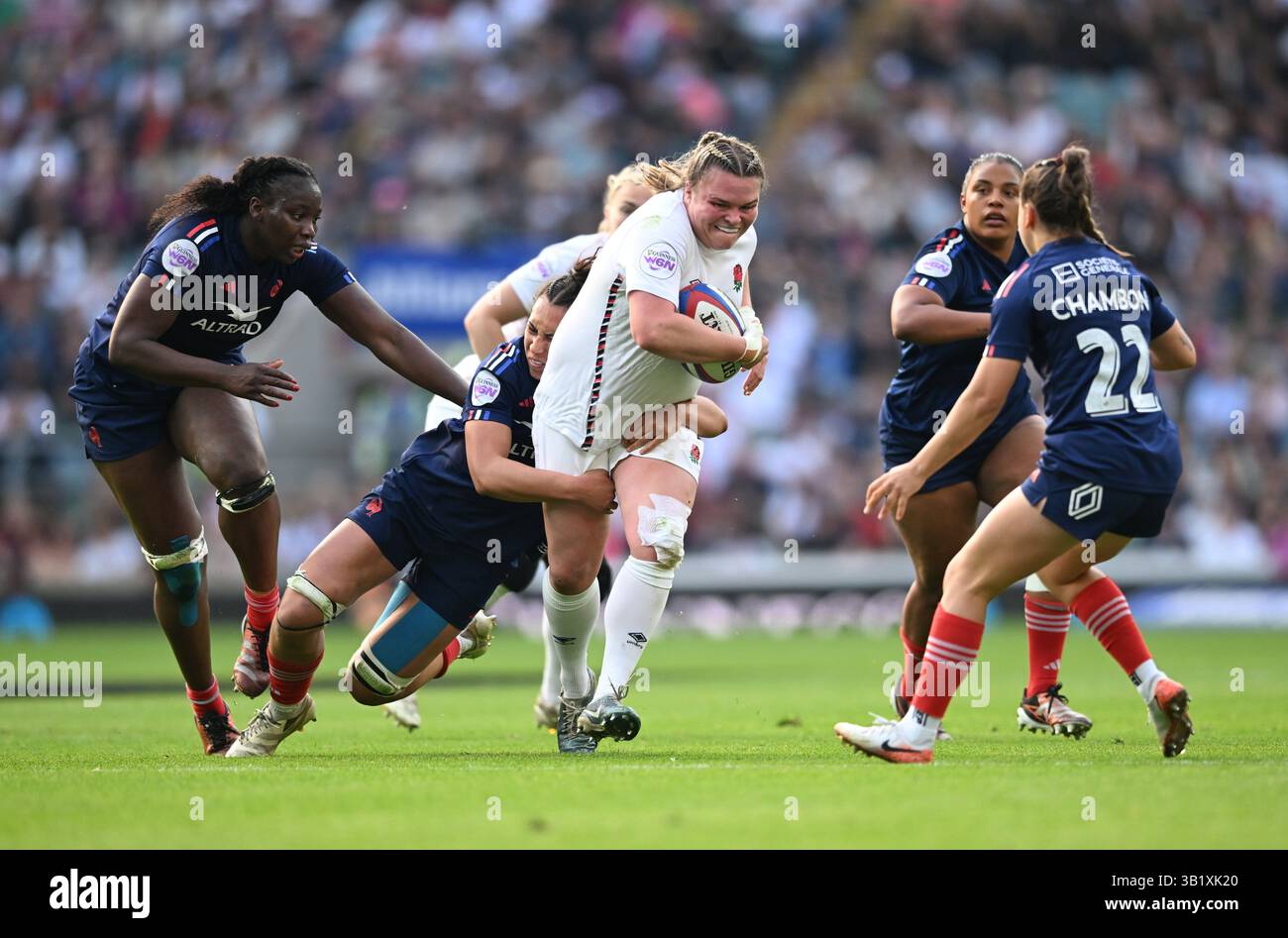 26th April 2025; Allianz Stadium, London, England: Womens Six Nations ...