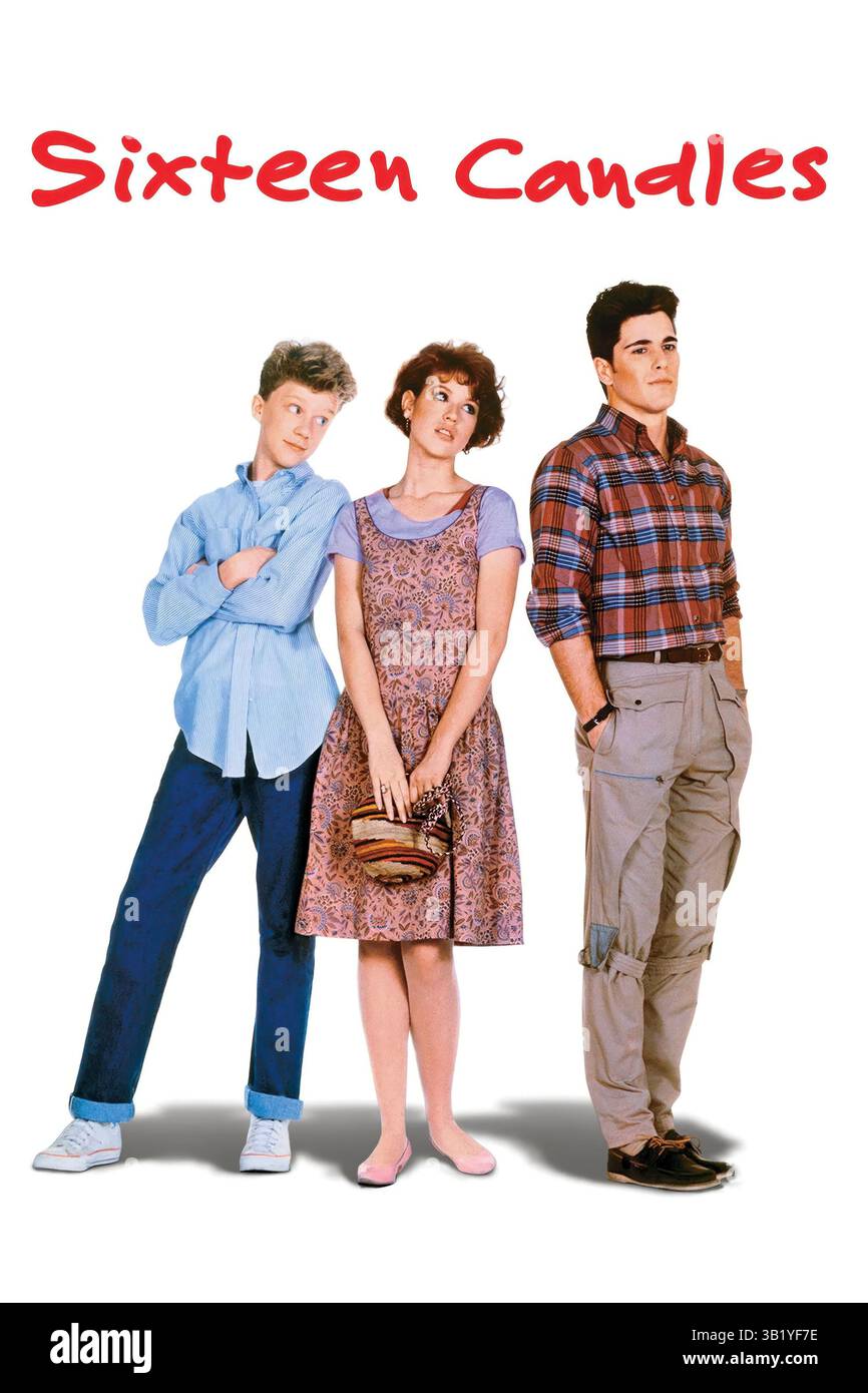 ANTHONY MICHAEL HALL, MOLLY RINGWALD and MICHAEL SCHOEFFLING in SIXTEEN