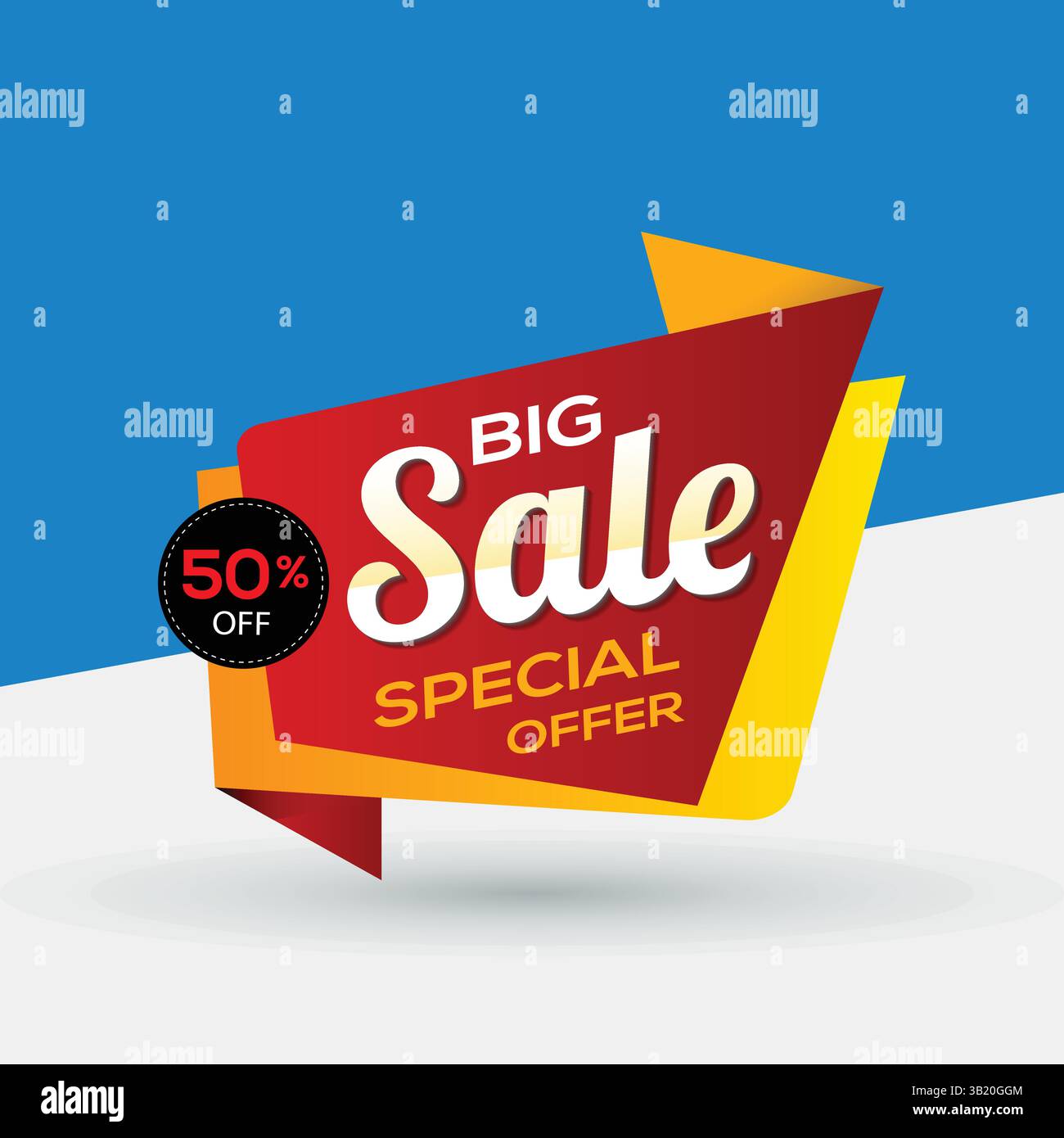 sales tags, summer background, and vector background design Stock Vector