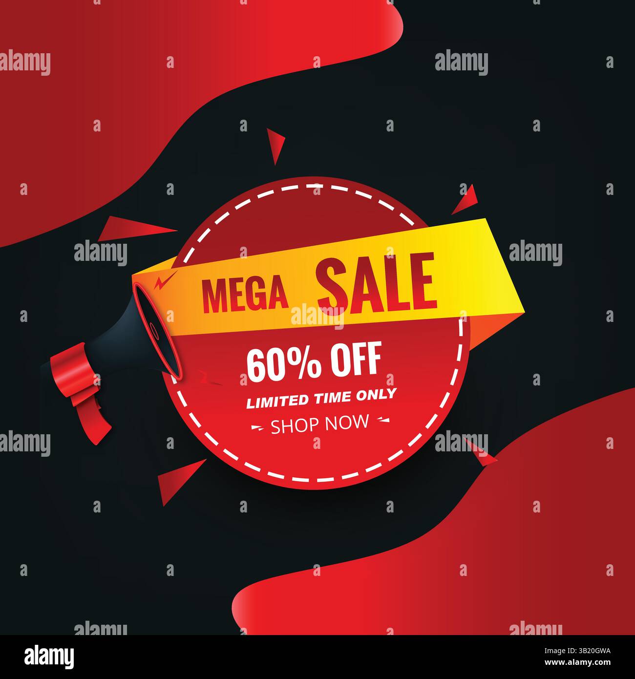 sales tags, summer background, and vector background design Stock Vector