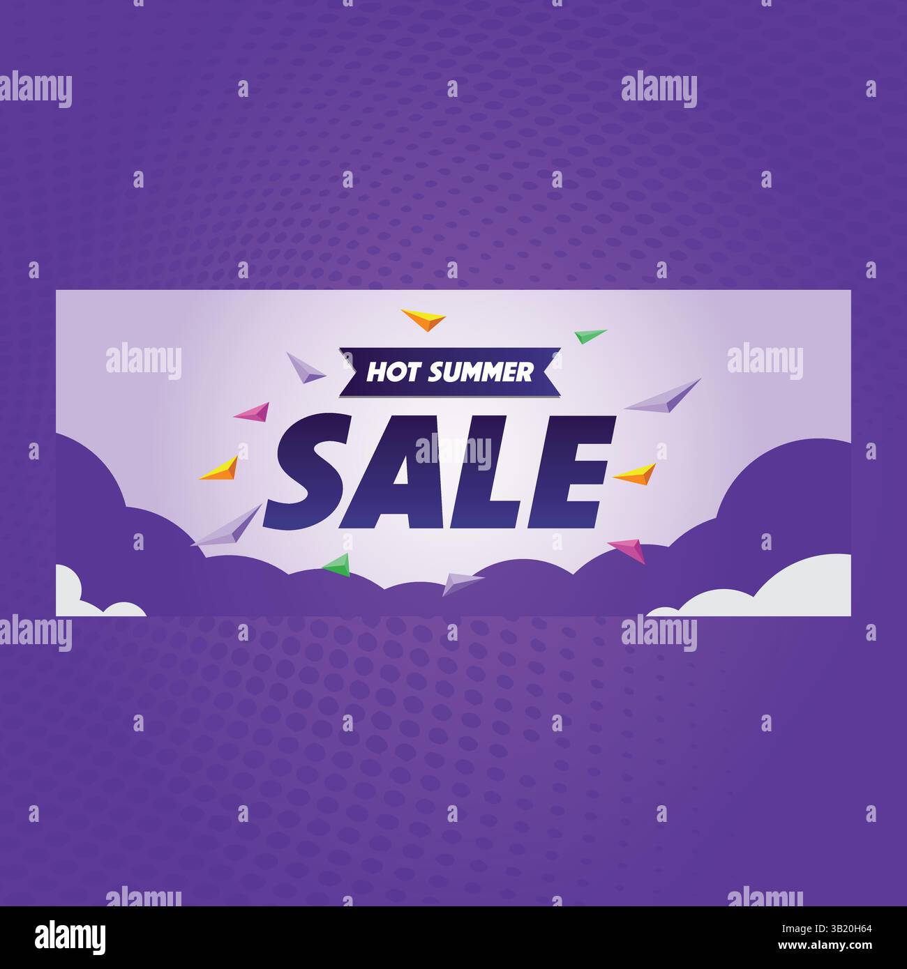 sales tags, summer background, and vector background design Stock Vector
