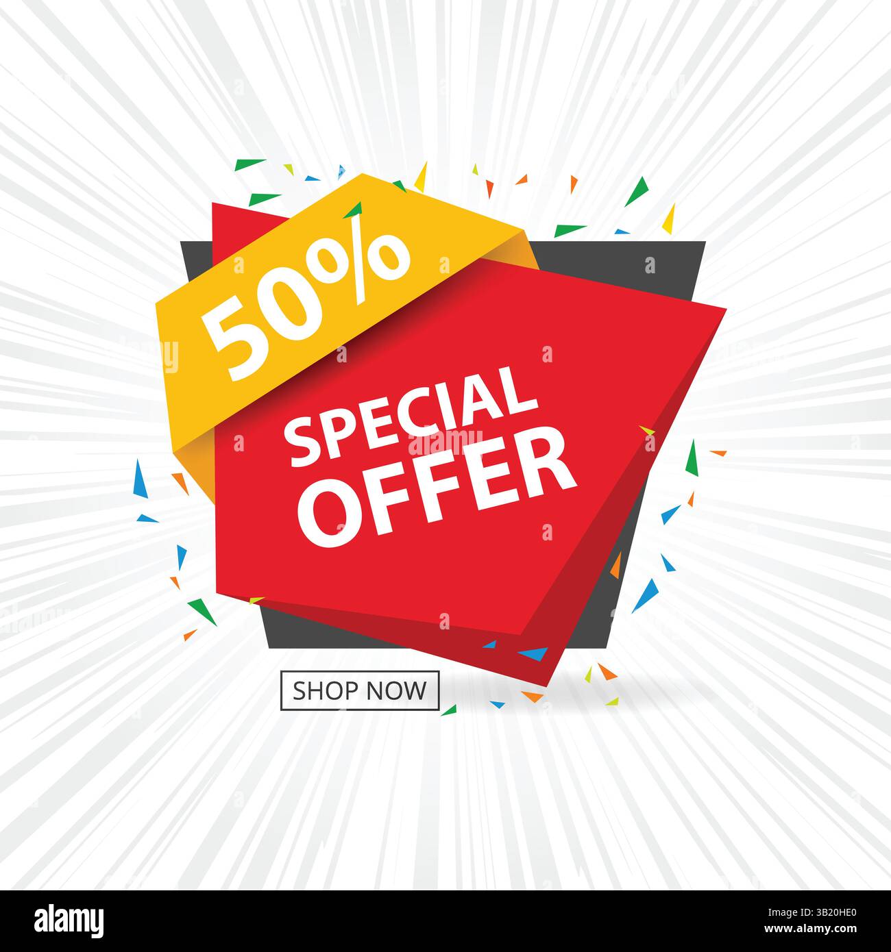 sales tags, summer background, and vector background design Stock Vector