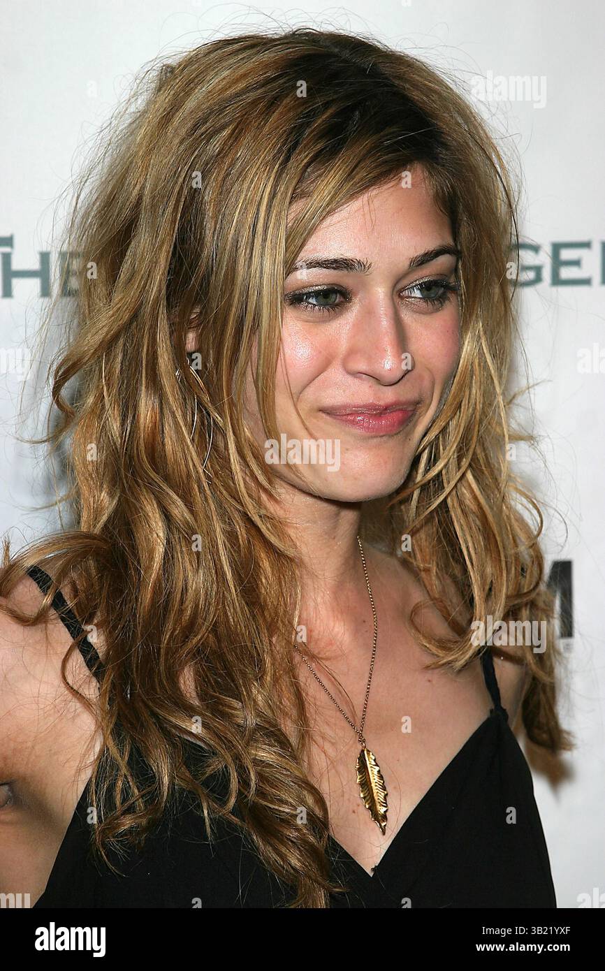 May 17, 2005 - New York, New York, U.S. - I9692JZ.THE GERSH AGENCY AND GOTHAM MAGAZINE CELEBRATEA NEW YORK UPFRONT WEEK  AT BED, NEW YORK New York.05-17-2005.  - -   2005.LIZZY CAPLAN(Credit Image: © John Zissel/Globe Photos/ZUMAPRESS.com) Stock Photo