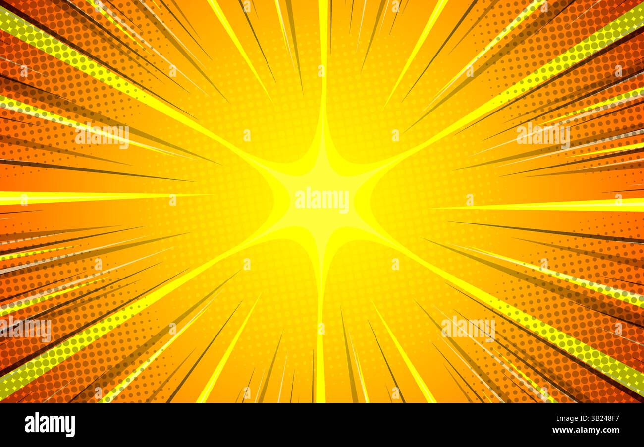 comic background with explosion effect Stock Vector Image & Art - Alamy