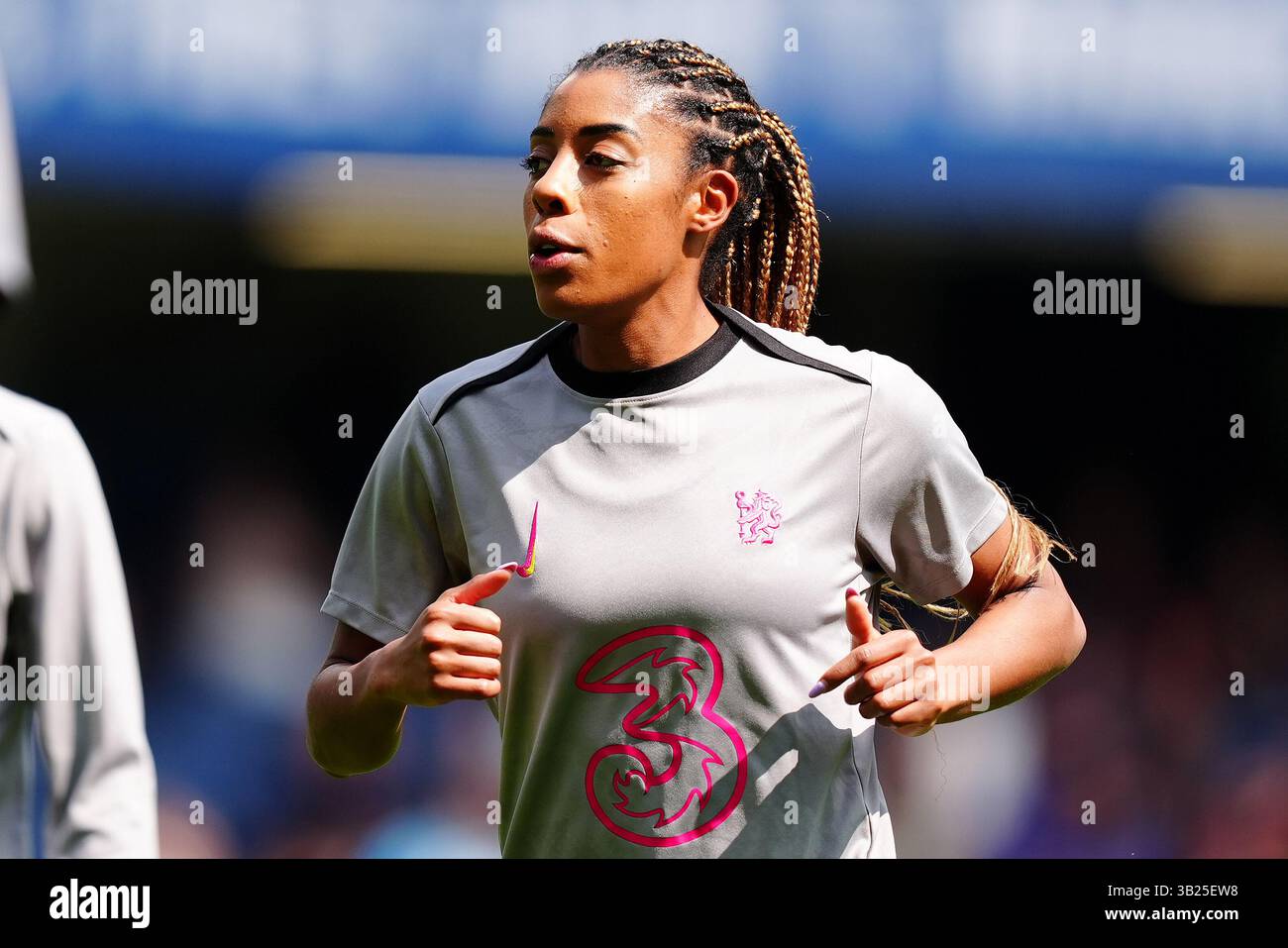 Chelsea's Ashley Lawrence ahead of the UEFA Women's Champions League ...