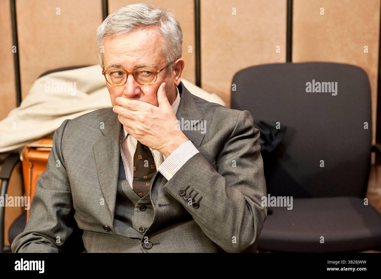 Italian finance minister giulio tremonti hi-res stock photography