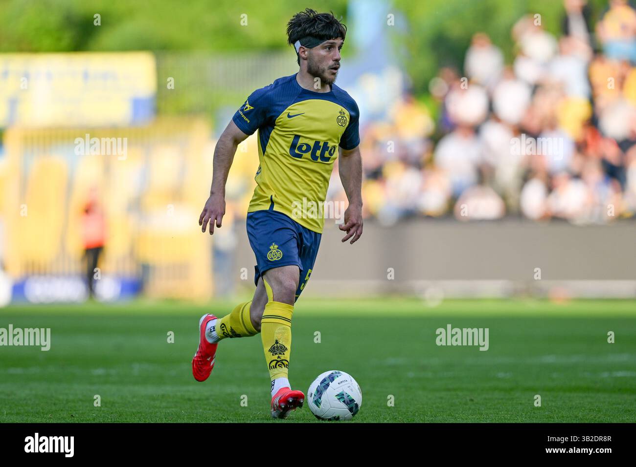 Kevin Mac Allister (5) of Union pictured during the Jupiler Pro League