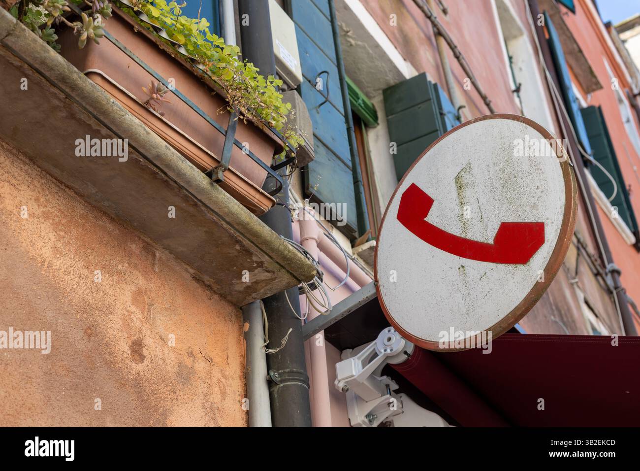Old telephone wall architecture hi-res stock photography and images - Alamy