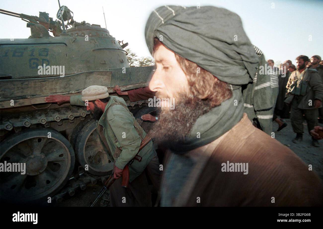 Oct 01, 1996; Charikar, Afghanistan; GERMANY OUT! Afghan forces loyal ...