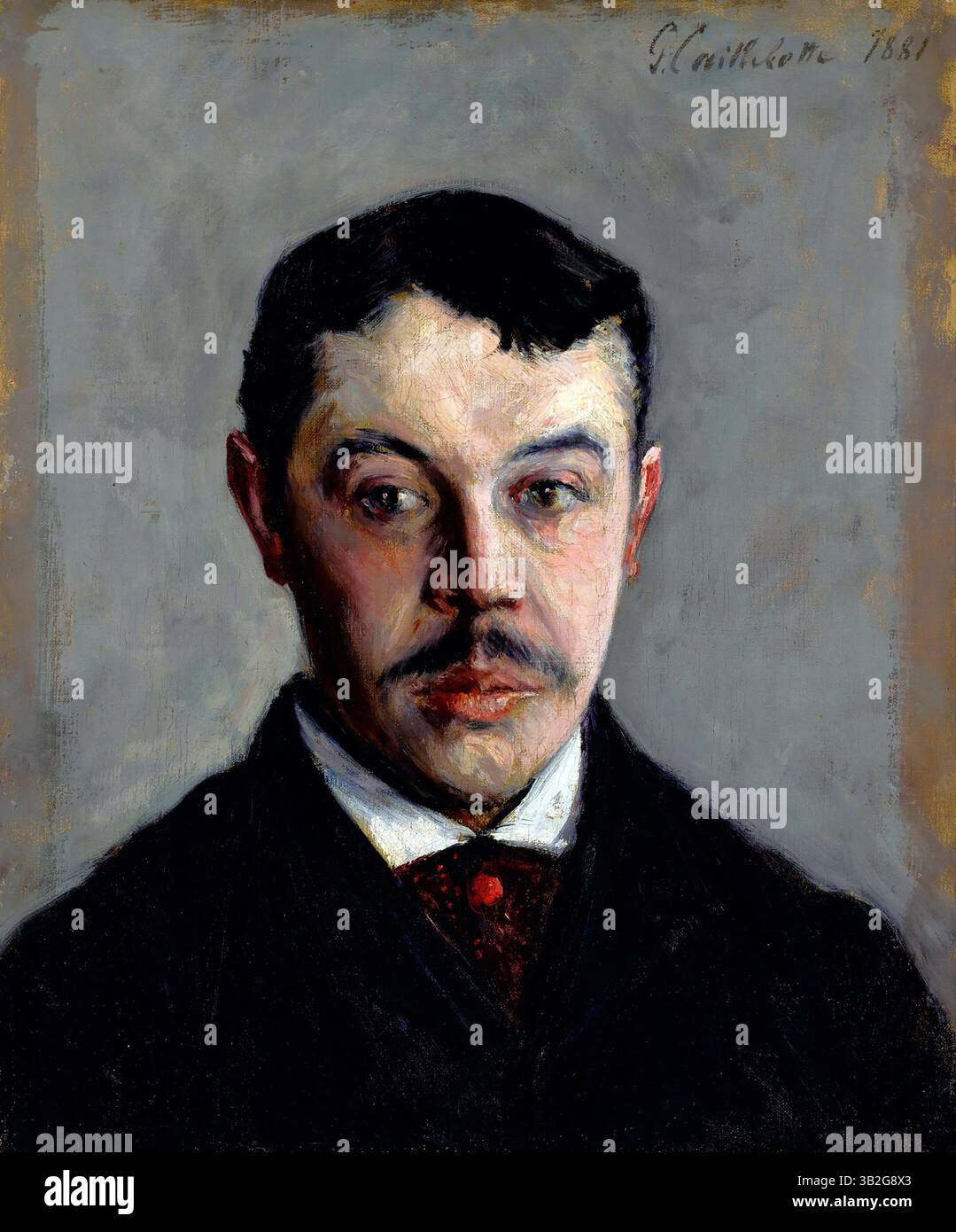 Gustave Caillebotte (1848 – 1894) French painter Stock Photo