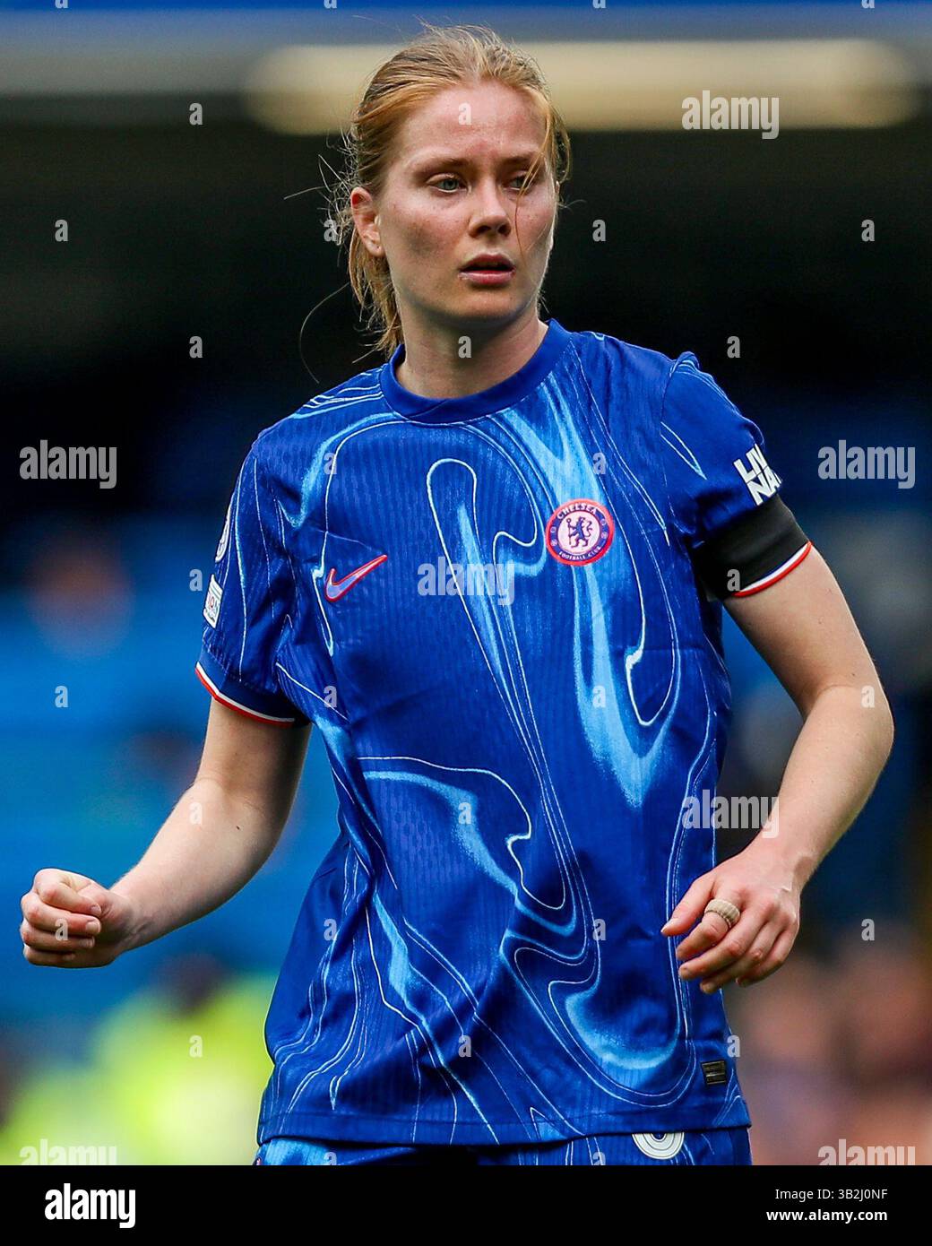 Sjoeke Nusken of Chelsea Women in action during the UEFA Women's