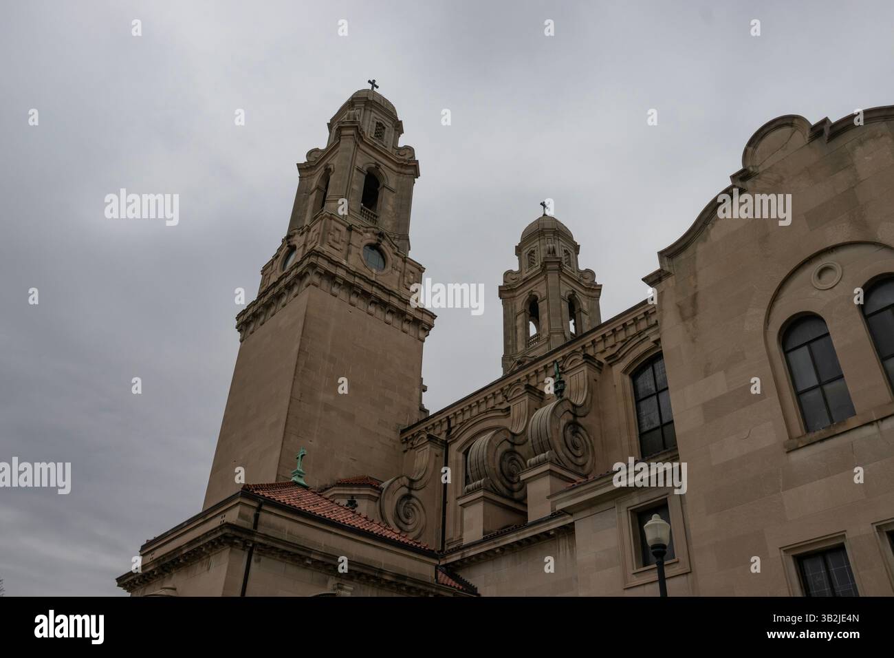 Exterior of St. Cecilia Cathedral, the cathedral church of the Roman ...