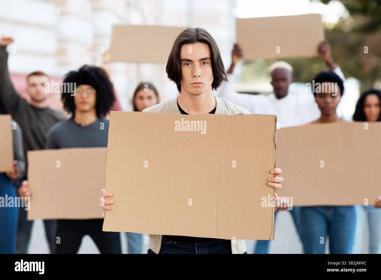 Rally placards students hi-res stock photography and images - Alamy