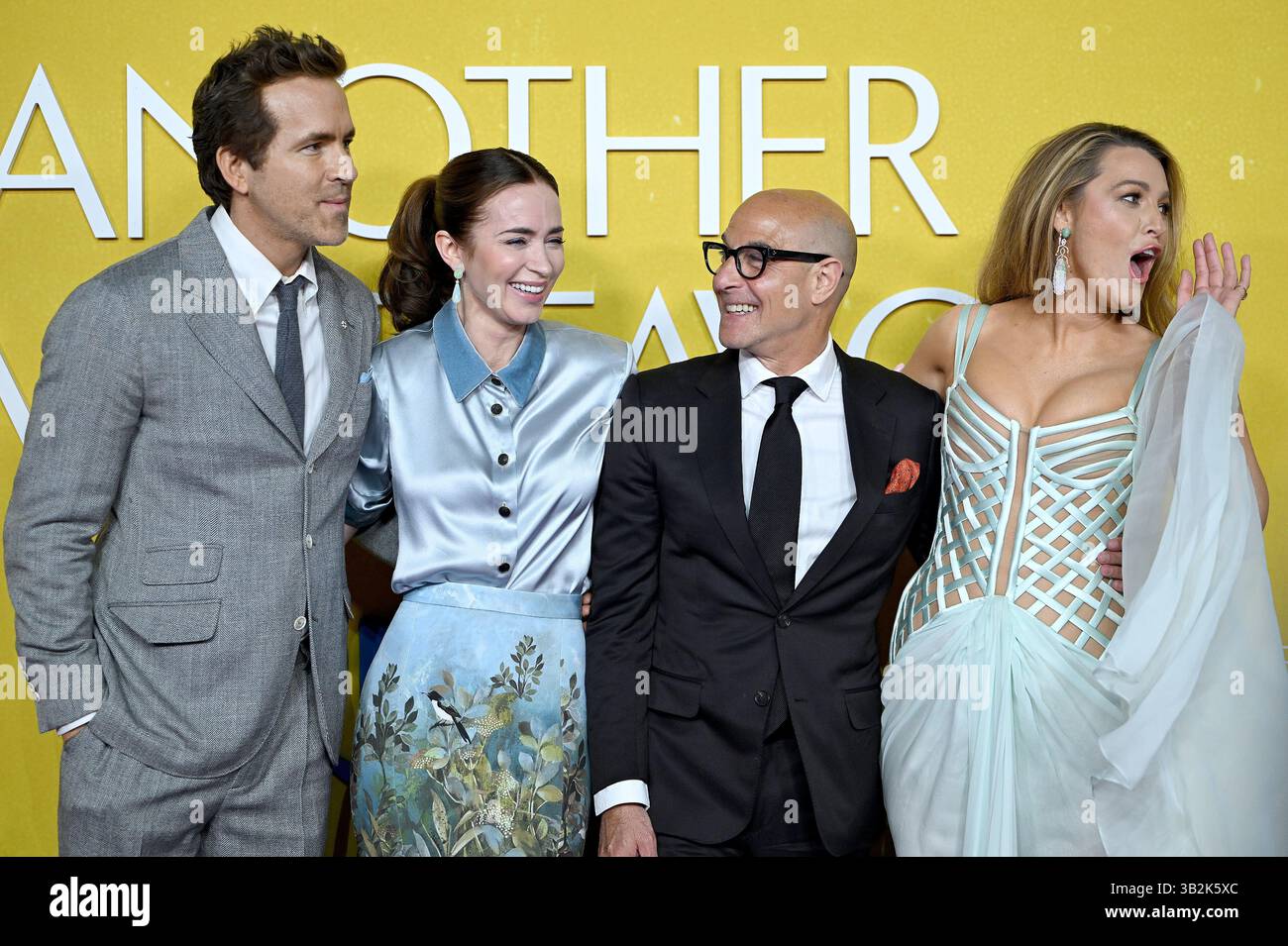 Emily blunt and stanley tucci hires stock photography and images Alamy