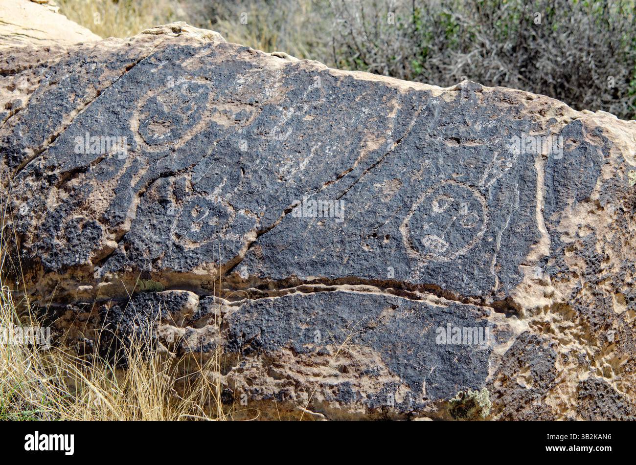 Native american rock art hi-res stock photography and images - Alamy