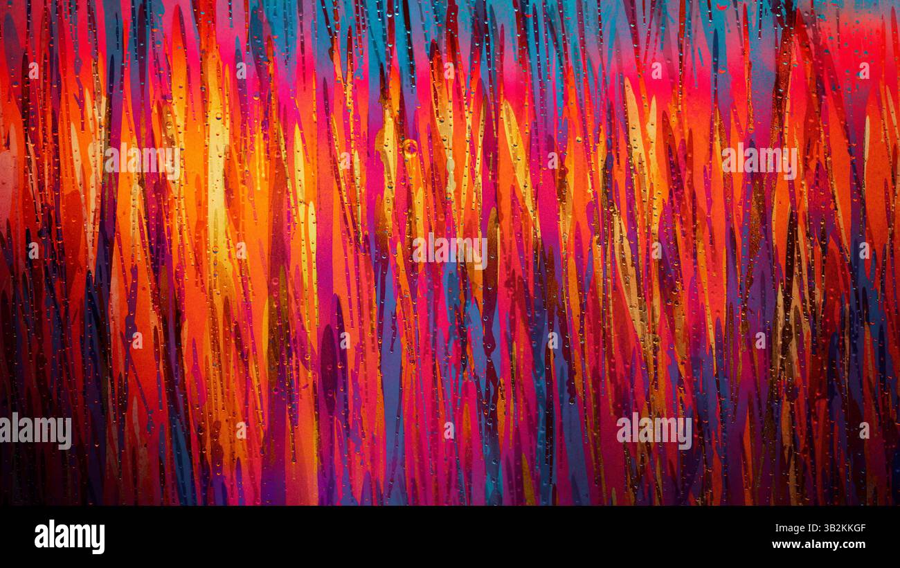 Vibrant streaks of orange hi-res stock photography and images - Alamy