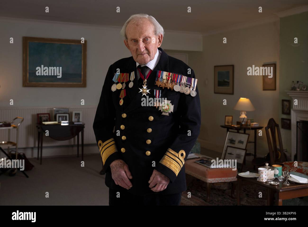 Vice Admiral Sir Tom Baird, 100, the former head of Scotland's Navy ...