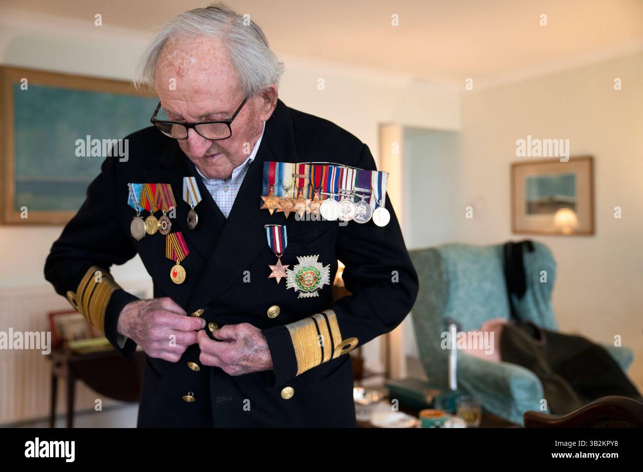 Vice Admiral Sir Tom Baird, 100, the former head of Scotland's Navy ...