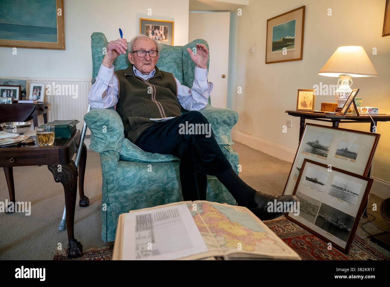 Vice Admiral Sir Tom Baird, 100, the former head of Scotland's Navy ...