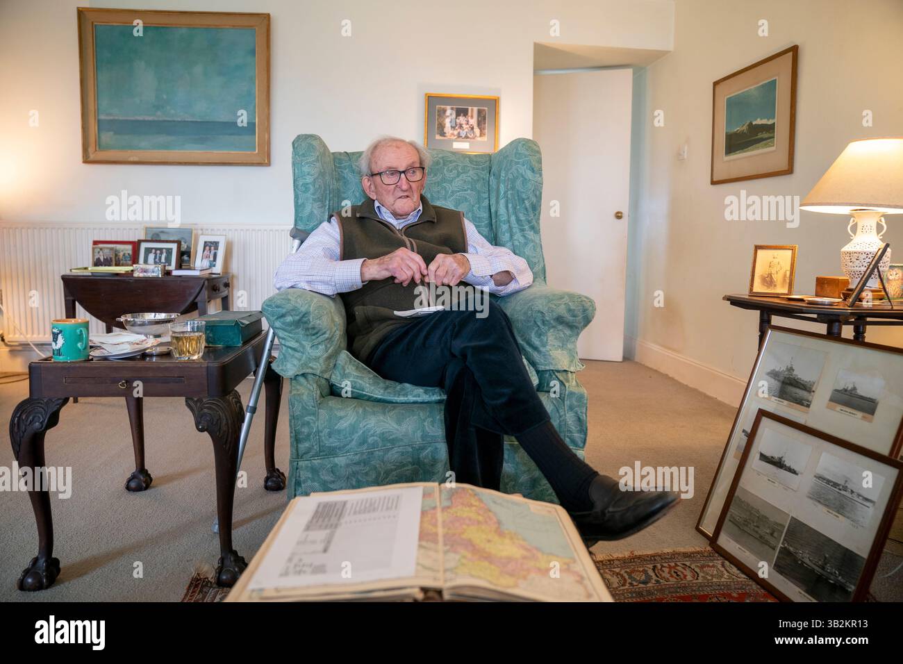 Vice Admiral Sir Tom Baird, 100, the former head of Scotland's Navy ...