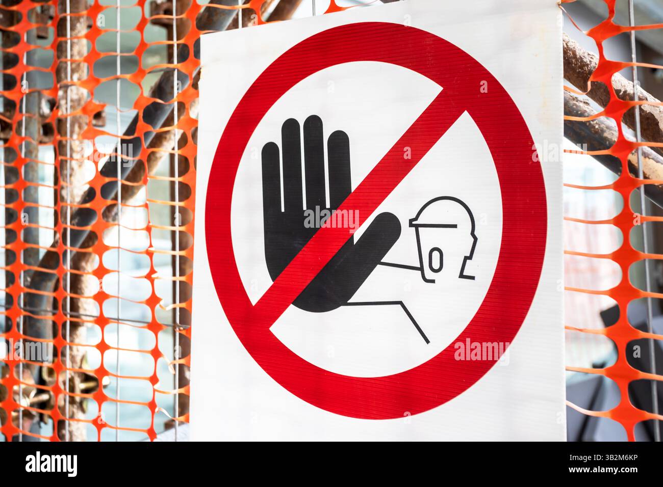 Prohibited Factory Rules Poster of the Forbidden zone. Unauthorized persons are not allowed to ...