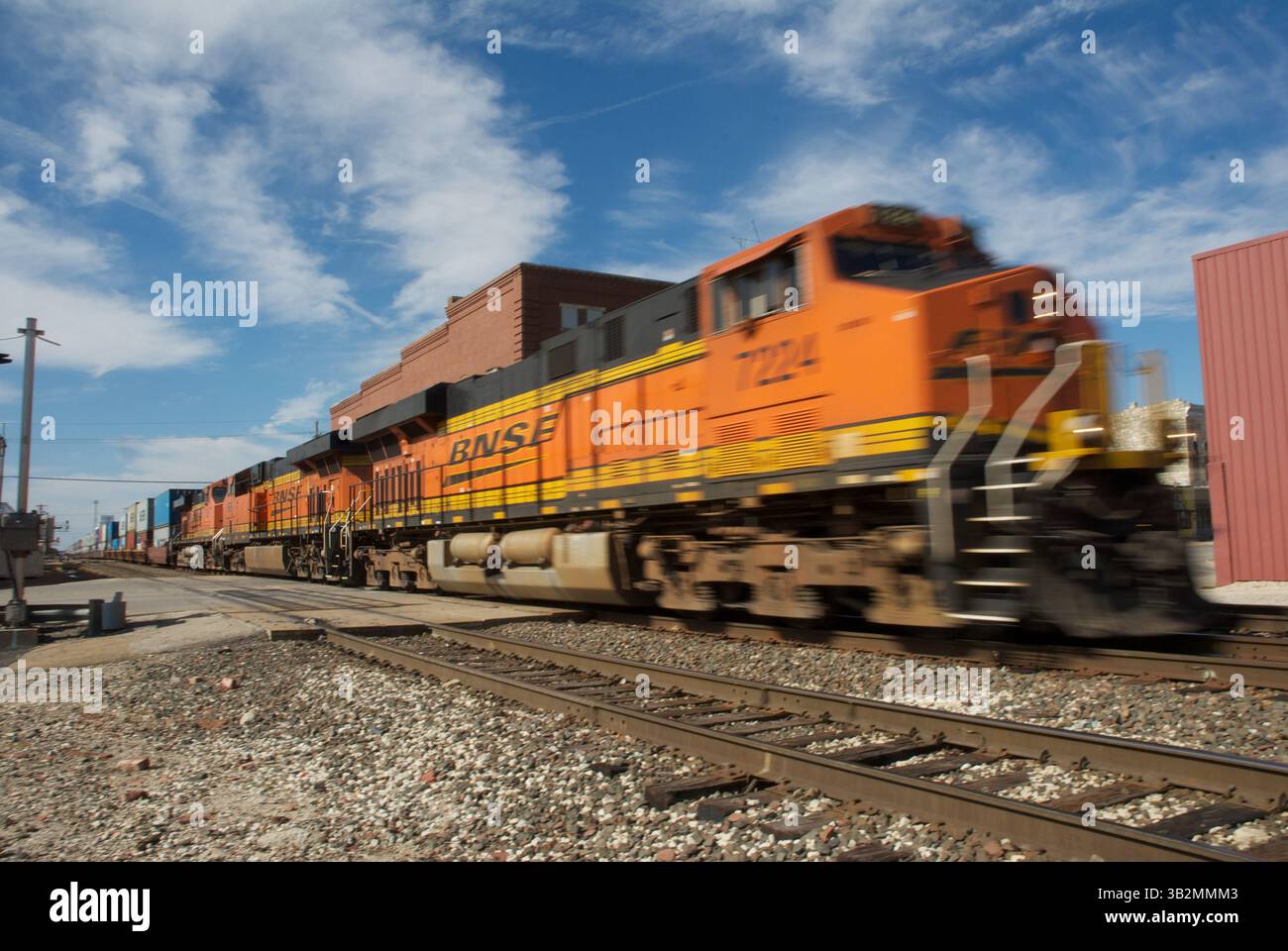 Kansas Railroads Oct. 20, 2013 - Emporia, Kansas, United States of America - Emporia ...
