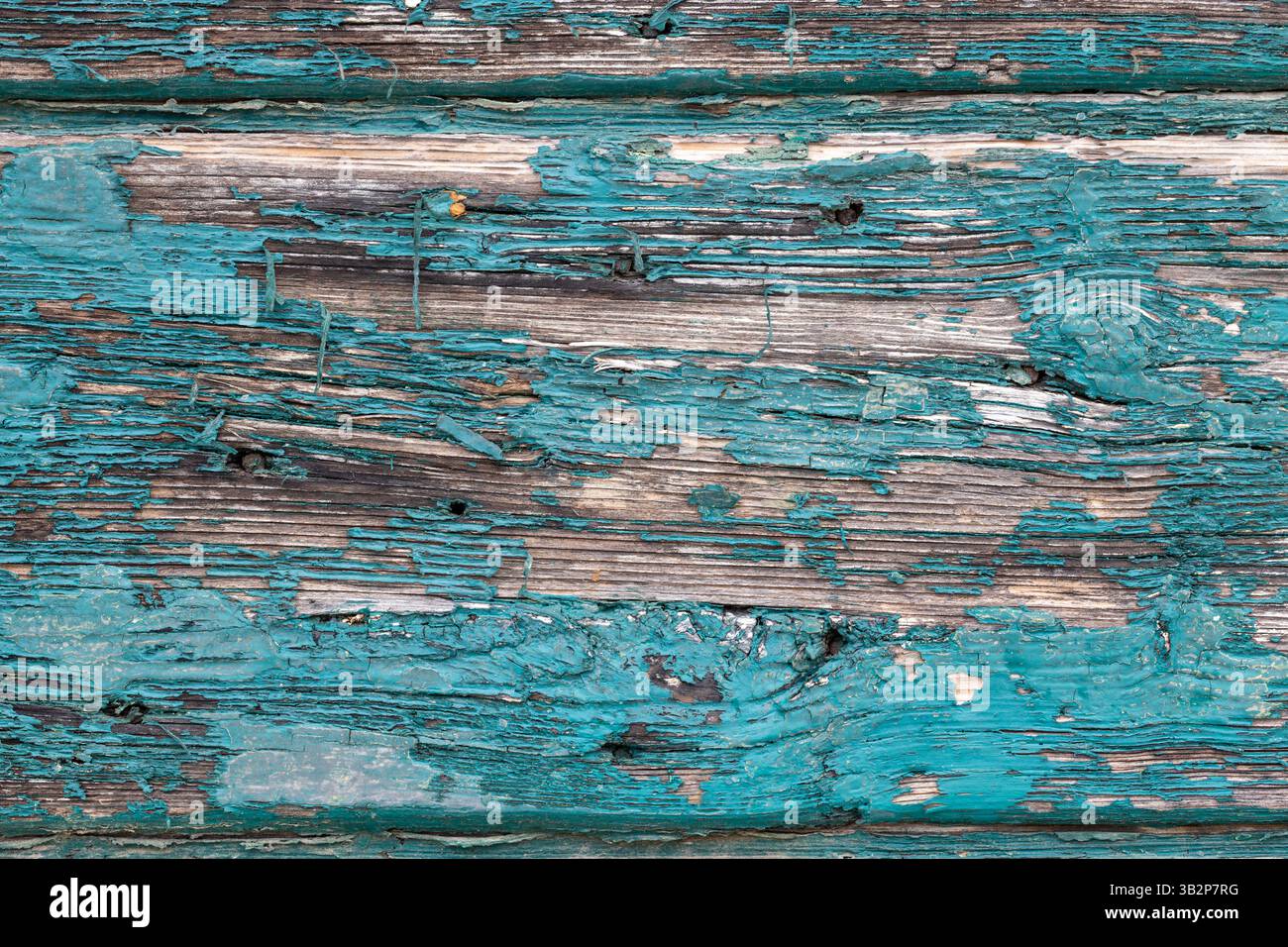 Rustic wood texture with peeling turquoise paint Stock Photo - Alamy
