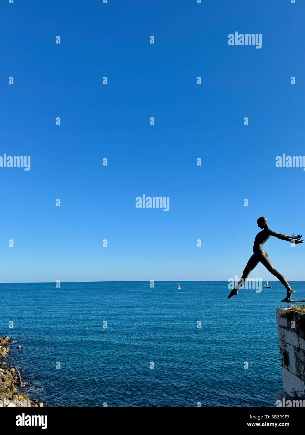 Antibes South of France - Smartphone Captured Stock Image