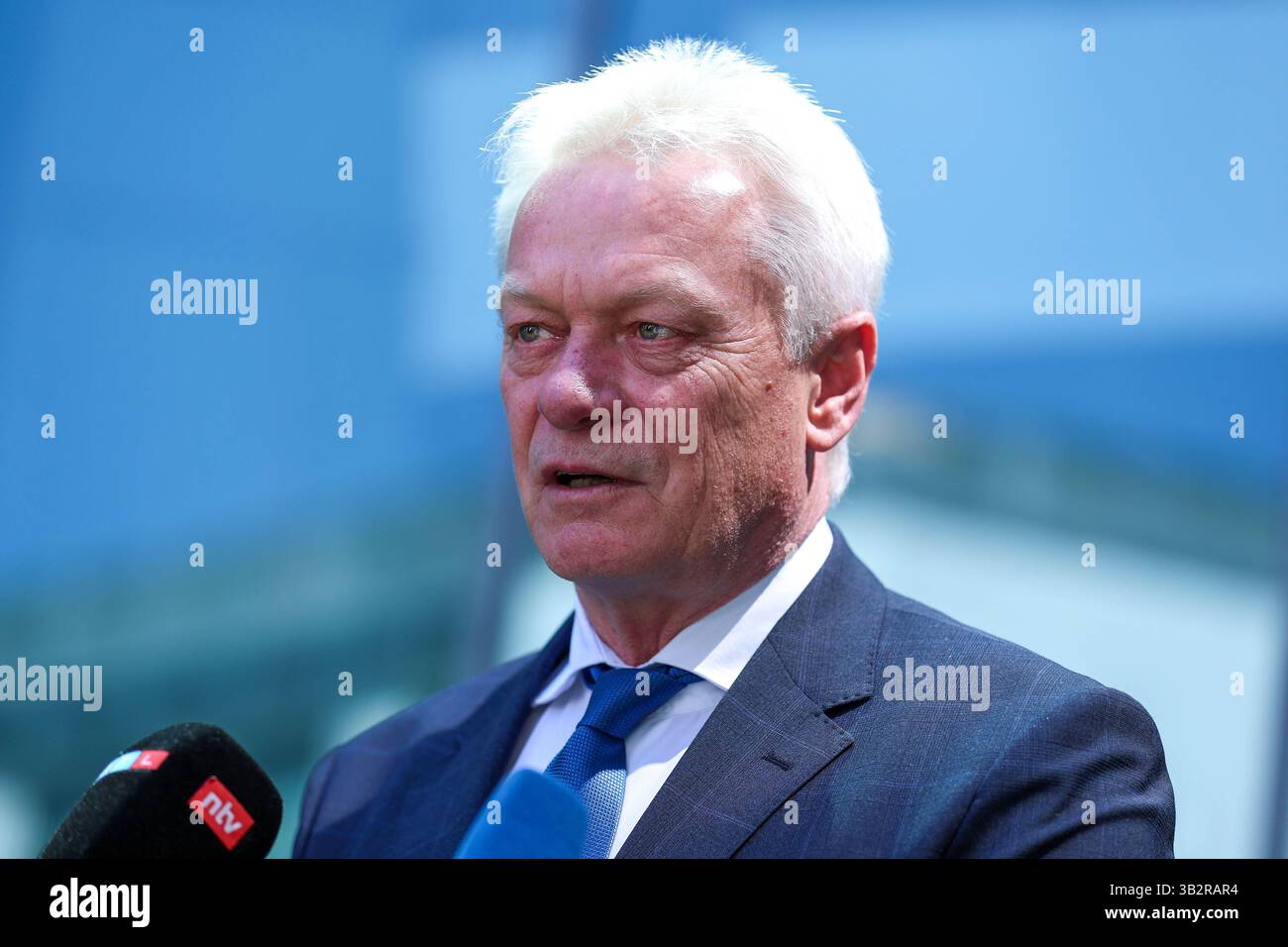 Pressekonferenz nach Sitzung des CSU-Vorstands am 28.04.2025 in der CSU Landesleitung in München Alois Rainer  Landwirtschaftsminister Deutschland  *** Press conference after the meeting of the CSU Executive Committee on 28 April 2025 at the CSU regional office in Munich Alois Rainer Minister of Agriculture Germany xMSx Stock Photo
