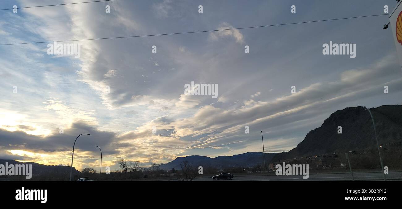Angel watching over us, these are once in a lifetime 2 of the 3 photos are completely untouched I have not even adjusted the lighting - Smartphone Captured Stock Image