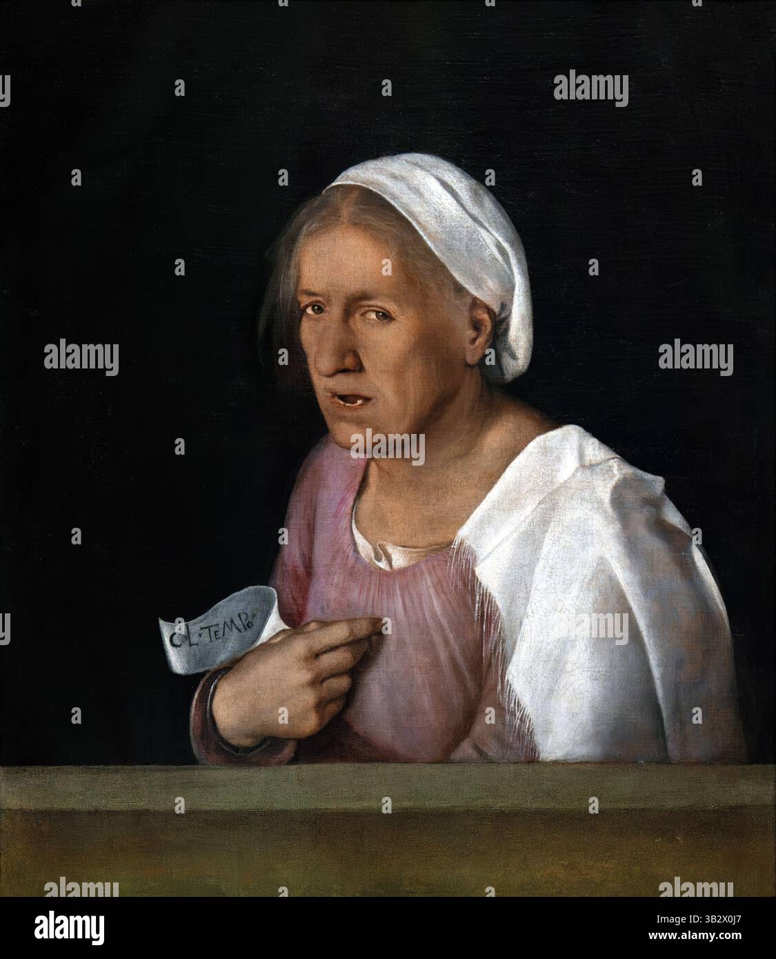 Giorgione old woman hi-res stock photography and images - Alamy